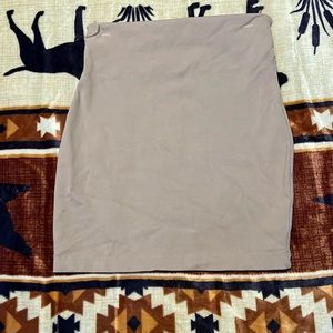 high rise tight skirt